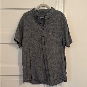 Patagonia Men’s Grey Button Tee